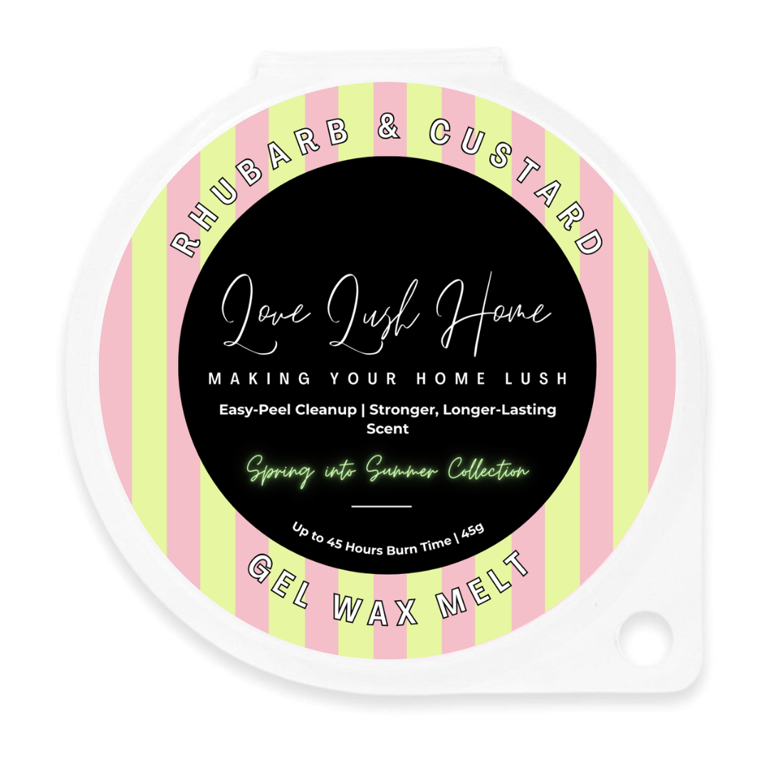 Rhubarb & Custard Gel Wax Melt