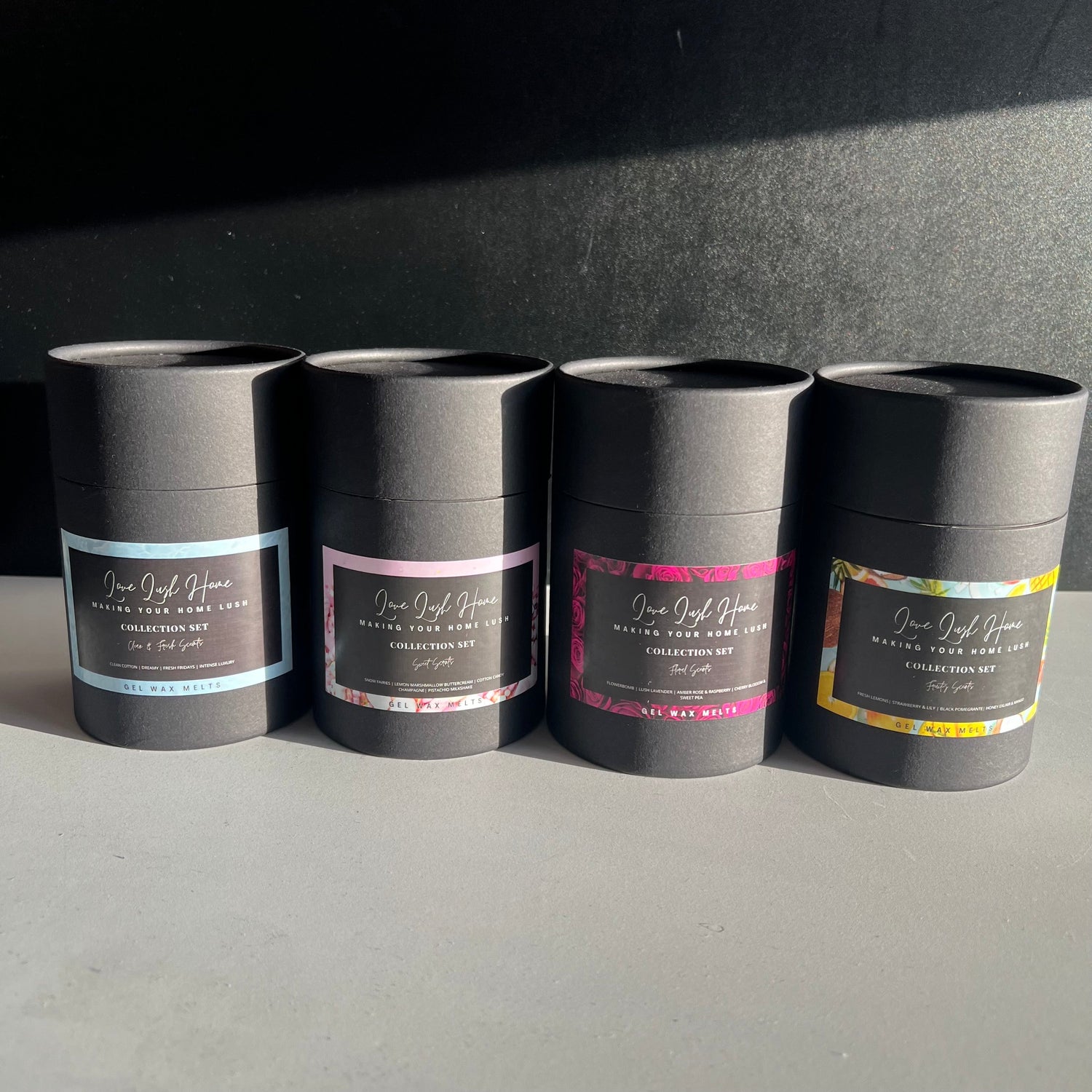 Gel Wax Melt - Gift Tube Collection Set - Love Lush Home