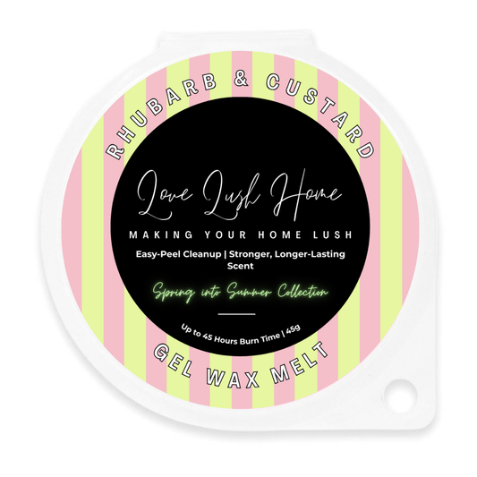 Rhubarb & Custard Gel Wax Melt