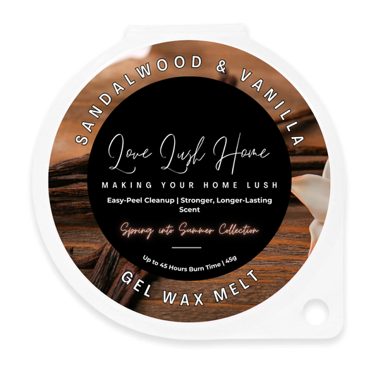Sandalwood & Vanilla Gel Melt