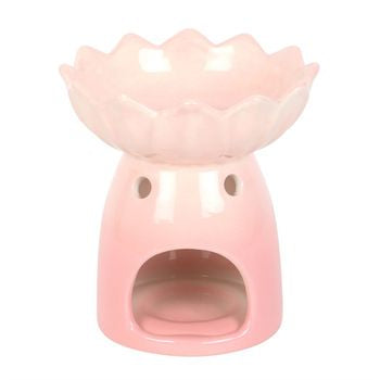 Pink Water Lily Wax Burner