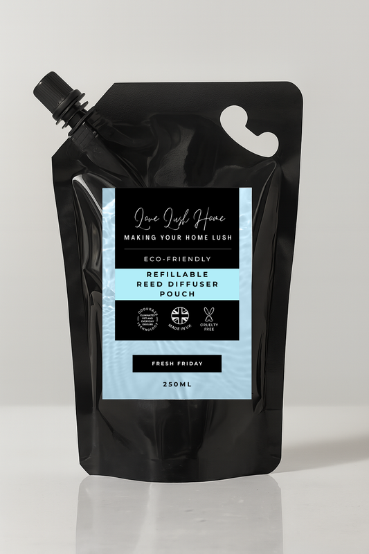 Fresh Friday Refillable Reed Diffuser Pouch
