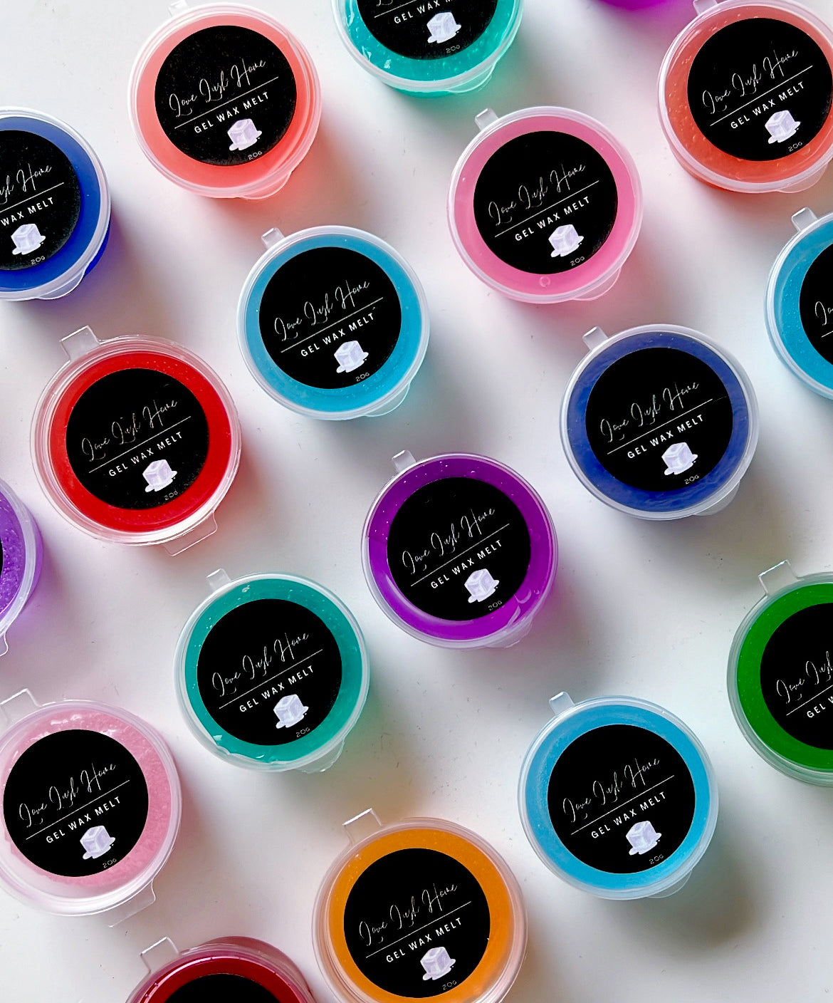 Gel Wax Melt Sample Pot - Fruity & Sweet Scents