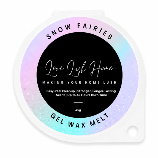 Best Selling Snow Fairies Gel Melt – Strong Long Lasting Scent | Love Lush Home