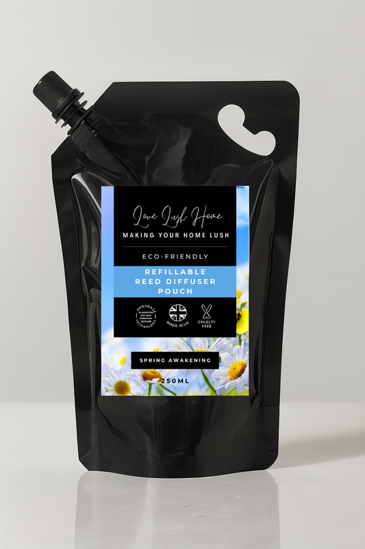 Spring Awakening Refillable Reed Diffuser Pouch - 250ml