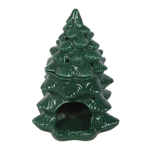Green Fir Tree Wax Burner