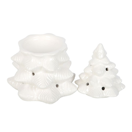 White Fir Tree Wax Burner