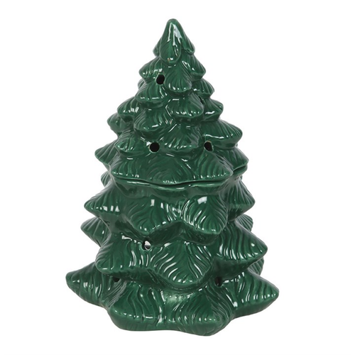Green Fir Tree Wax Burner