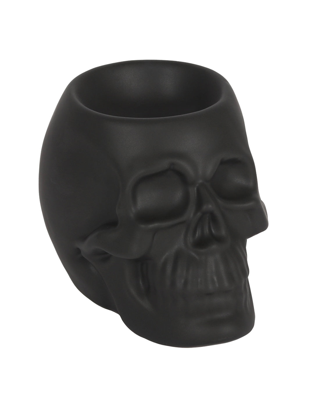 Black Skull Wax Burner